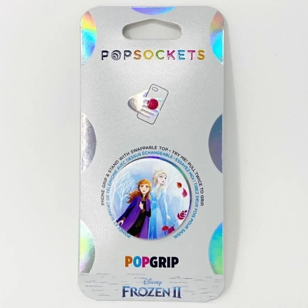 Popsocket PopGrip Elsa & Anna Forrest Disney’s Frozen 2 Cell Phone Grip New NWT